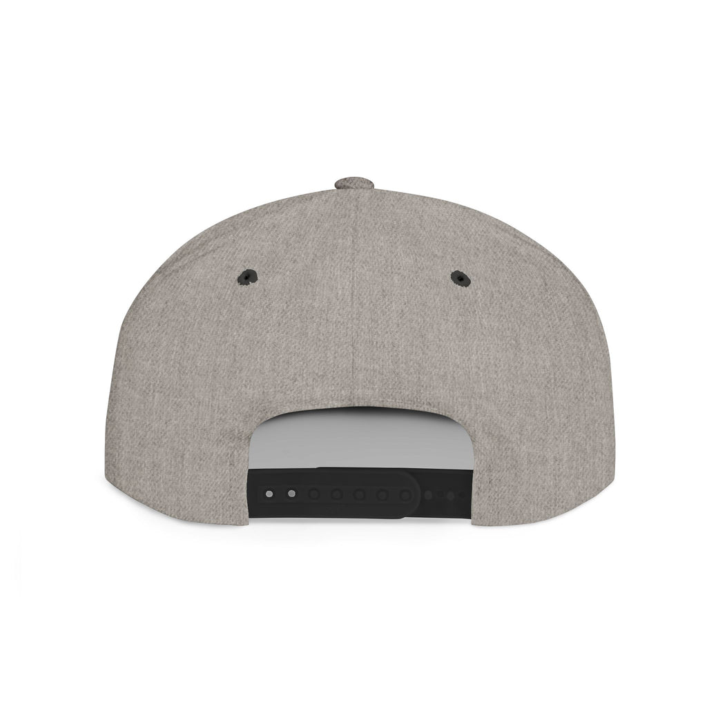 Overtime Flat Bill Snapback Hat — Embroidered Streetwear Cap