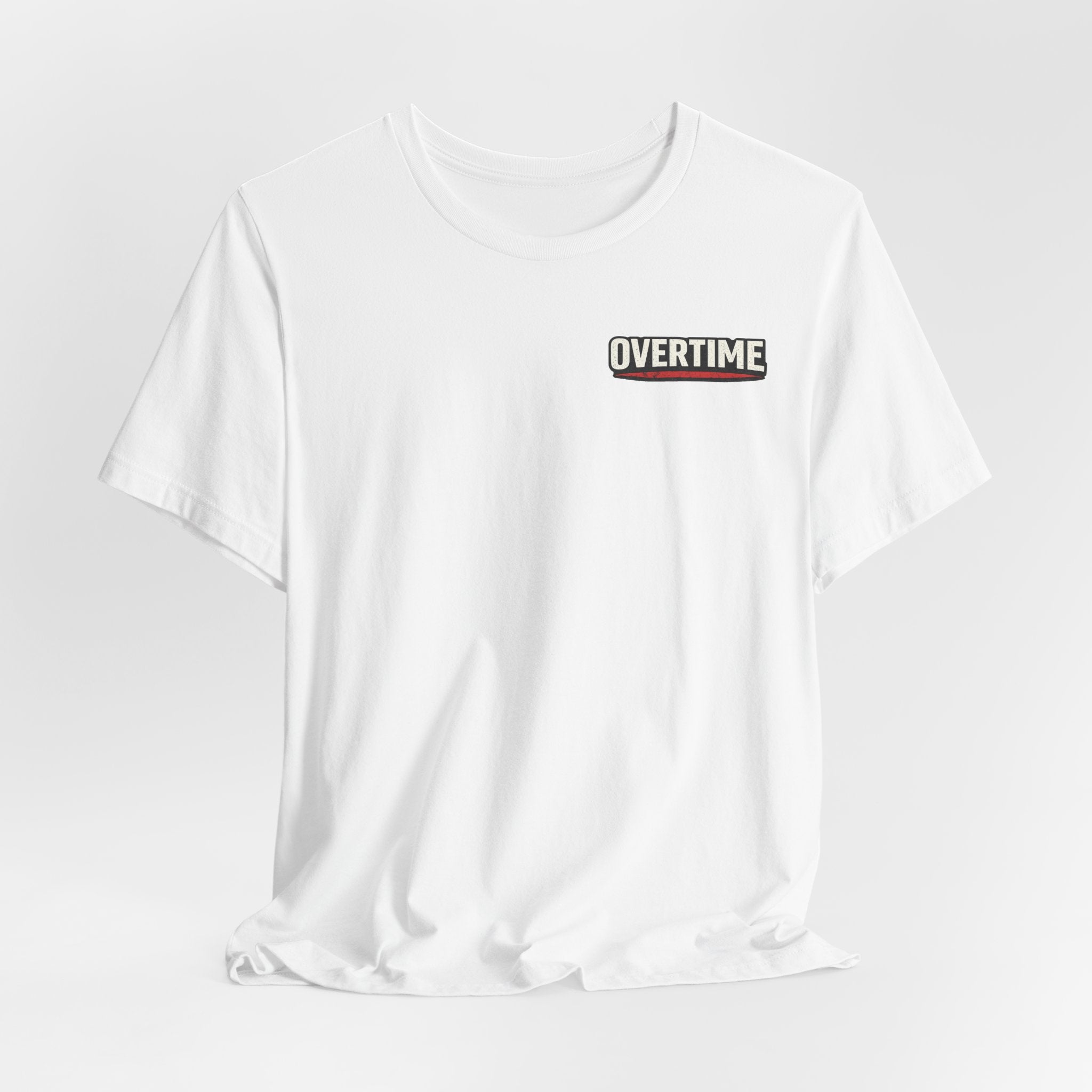 Overtime Workwear T-Shirt — "Overtime Trading Co. Work Harder" Graphic Tee
