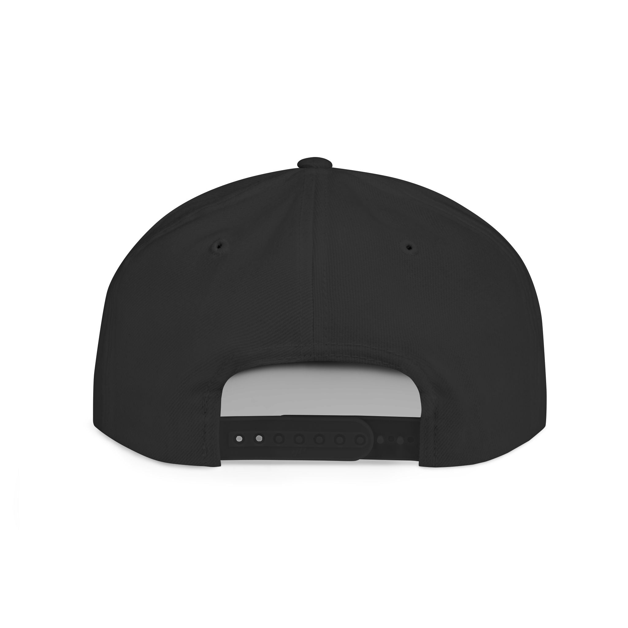 Overtime Flat Bill Snapback Hat — Embroidered Streetwear Cap