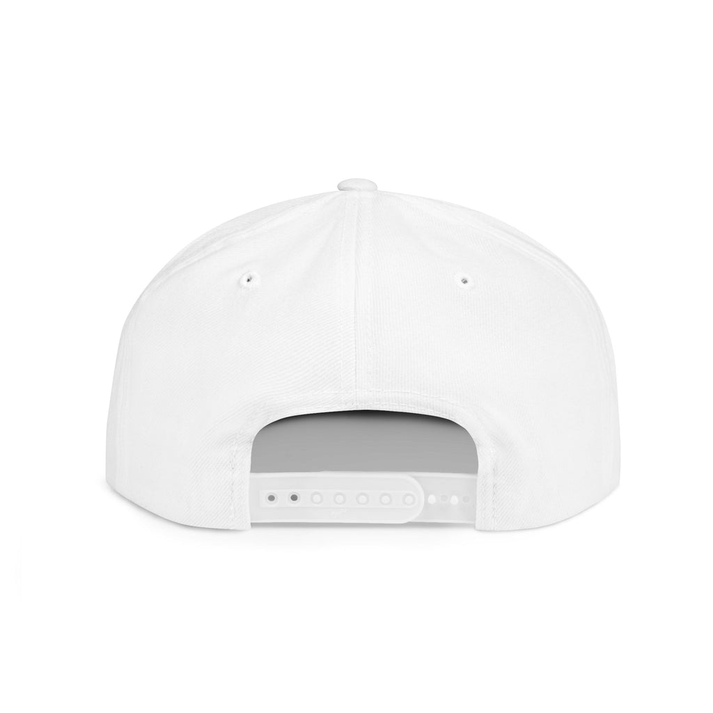 Overtime Flat Bill Snapback Hat — Embroidered Streetwear Cap
